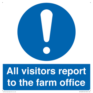 MV12033: All visitors report to the farm office