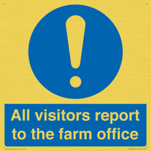 MV12033: All visitors report to the farm office