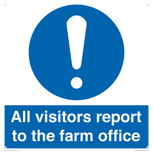 MV12033: All visitors report to the farm office