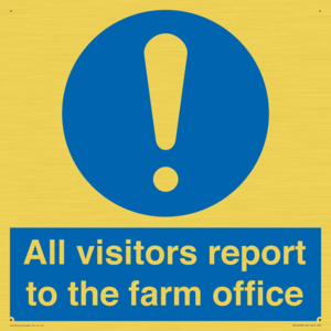 MV12033: All visitors report to the farm office