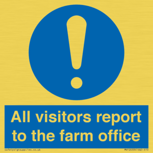 MV12033: All visitors report to the farm office