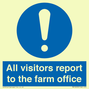 MV12033: All visitors report to the farm office