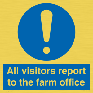 MV12033: All visitors report to the farm office