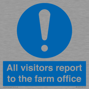 MV12033: All visitors report to the farm office