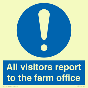 MV12033: All visitors report to the farm office