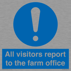 MV12033: All visitors report to the farm office
