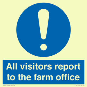 MV12033: All visitors report to the farm office