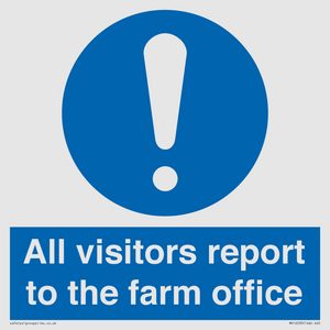 MV12033: All visitors report to the farm office