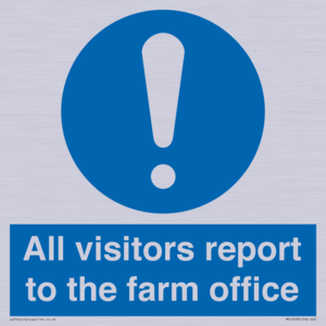 MV12033: All visitors report to the farm office