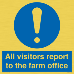 MV12033: All visitors report to the farm office