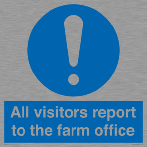 MV12033: All visitors report to the farm office