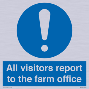 MV12033: All visitors report to the farm office