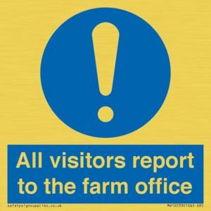 MV12033: All visitors report to the farm office
