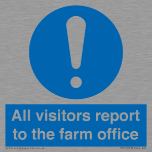 MV12033: All visitors report to the farm office