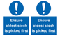 MV12186: Ensure Oldest Stock Is Picked First