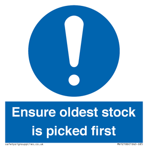 MV12186: Ensure Oldest Stock Is Picked First