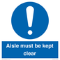 MV12196: Aisle Must Be Kept Clear