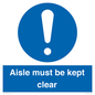 MV12196: Aisle Must Be Kept Clear
