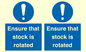 MV12253: Ensure That Stock Is Rotated Sign