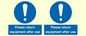 MV12257: Please Return Equipment After Use Sign