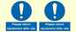 MV12257: Please Return Equipment After Use Sign