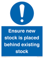 MV12262: Ensure New Stock Is Placed Behind Existing Stock Sign