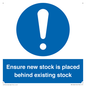 MV12262: Ensure New Stock Is Placed Behind Existing Stock Sign