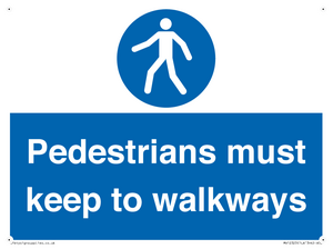 MV12323:  Pedestrians must keep to walkways
