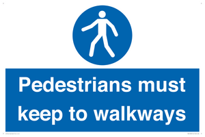 MV12323:  Pedestrians must keep to walkways