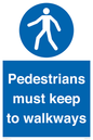 MV12323:  Pedestrians must keep to walkways