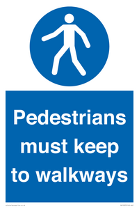 MV12323:  Pedestrians must keep to walkways