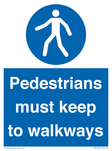 MV12323:  Pedestrians must keep to walkways