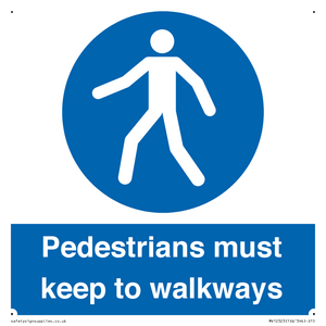 MV12323:  Pedestrians must keep to walkways