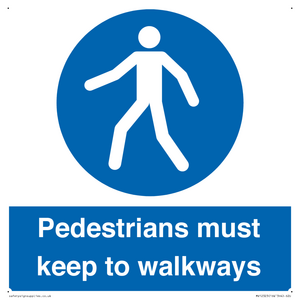 MV12323:  Pedestrians must keep to walkways
