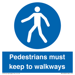 MV12323:  Pedestrians must keep to walkways