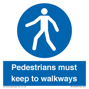 MV12323:  Pedestrians must keep to walkways