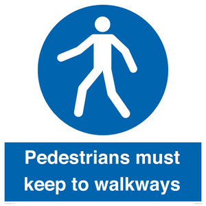 MV12323:  Pedestrians must keep to walkways