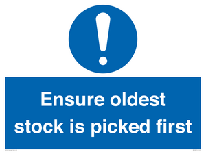 MV12327: Ensure oldest stock is picked first sign