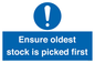 MV12327: Ensure oldest stock is picked first sign