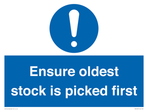 MV12327: Ensure oldest stock is picked first sign