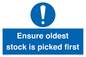 MV12327: Ensure oldest stock is picked first sign