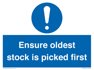 MV12327: Ensure oldest stock is picked first sign