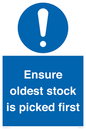 MV12327: Ensure oldest stock is picked first sign