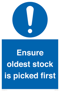 MV12327: Ensure oldest stock is picked first sign