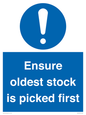MV12327: Ensure oldest stock is picked first sign