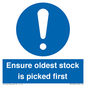 MV12327: Ensure oldest stock is picked first sign