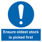 MV12327: Ensure oldest stock is picked first sign