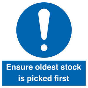 MV12327: Ensure oldest stock is picked first sign
