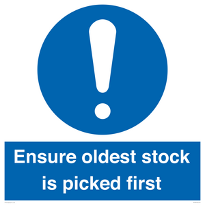 MV12327: Ensure oldest stock is picked first sign