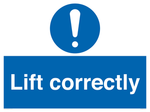 MV12329: Lift correctly sign